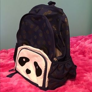 Pottery Barn Kids Mackenzie Critter Navy Panda Backpack